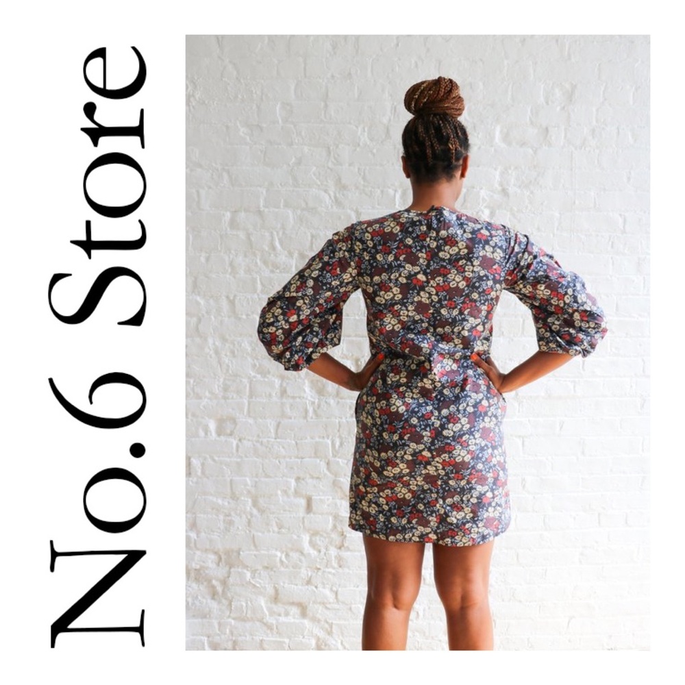 NO. 6 STORE Floral Dress Size 3/ Large - Picture 3 of 9